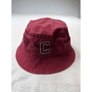 Legacy Cairn University Bucket Hat crimson Red Cotton Twill Sun Cap L/XL
